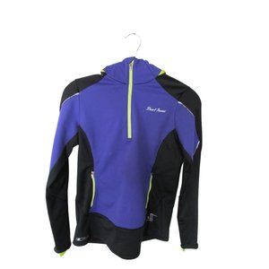 Pearl Izumi Purple and Black Quarter Zip Running Jacket